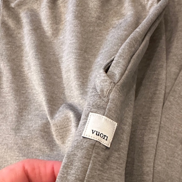 Vuori Halo Essential Wideleg  Pant, S, Laurel Heather - Picture 2 of 5